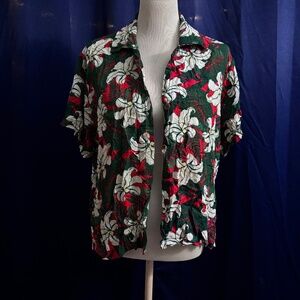 button-up aloha shirt